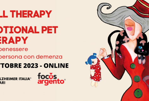 Corso terapia bambola - doll therapy e animali empatici e robotici - emotional pet benessere persona con demenza Alzheimer