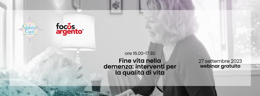 cure di fine vita demenza Alzheimer person centred care - giornata mondiale Alzheimer Focos Argento